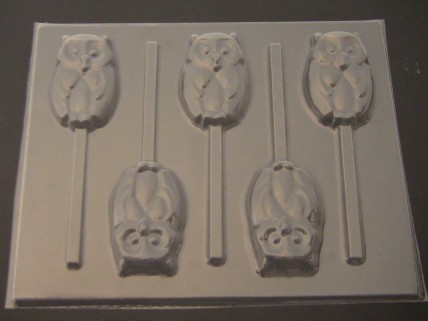 677 Owl Chocolate or Hard Candy Mold